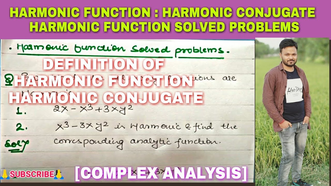 HARMONIC FUNCTION IN HINDI ANALYSIS} 🔥 YouTube