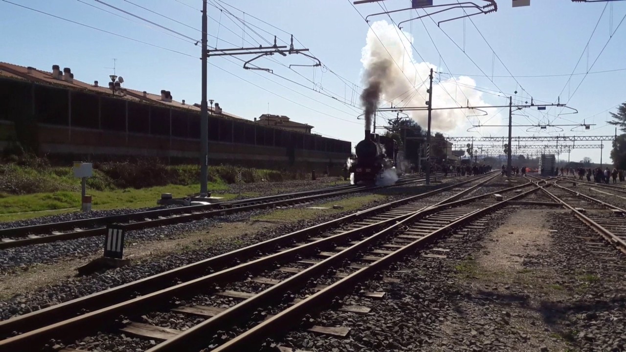Treno d'epoca a vapore, Roma Tiburtina - Capranica-Sutri (26 Febbraio 2017)
