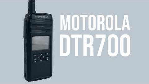 Introducing the Motorola DTR700 Radio and Compatible Accessories | Shop Two Way Direct