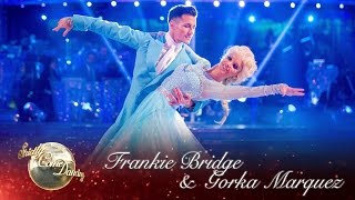 Video thumbnail of "Frankie Bridge and Gorka Marquez American Smooth Foxtrot to ‘Let It Go’ from Frozen - Strictly 2016"