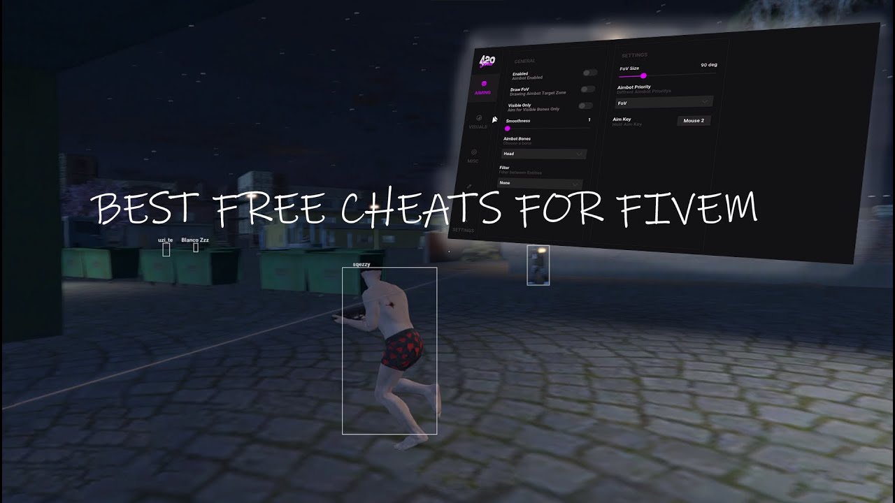BEST FREE CHEATS FOR FIVEM 2026 YouTube 