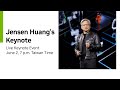 [原音ENG CC]🔴6/2LIVE19:00 黃仁勳主題演講全程直播！輝達執行長NVIDIA CEO Jensen Huang-AI人工智慧時代如何帶動全球新產業革命發展 20240602