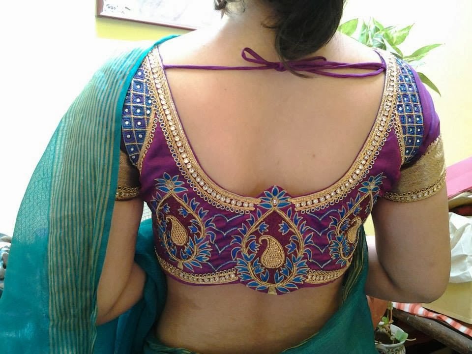 Near woodbury model blouse cutting method in tamil download under