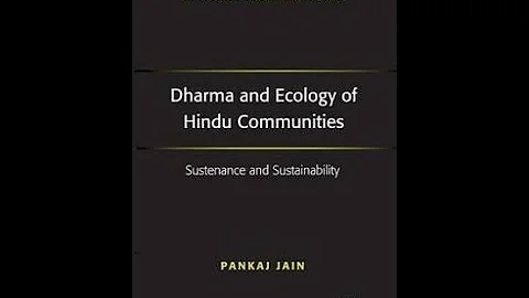 Discussing the book Dharma and Ecology of Hindu Communities for New Books Network Podcast