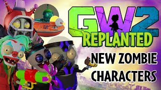 NEW ZOMBIE VARIANTS - PVZGW2 Replanted Mod