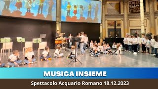 Musica Insieme - Spettacolo Acquario Romano 18.12.2023