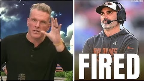 100% Stefanski is getting FIRED! - Pat McAfee rips Browns HC for RUINING "NFL