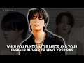 When You Fainted After Labor and Your Husband Refused to Leave Your Side II Jimin Oneshot BTS FF