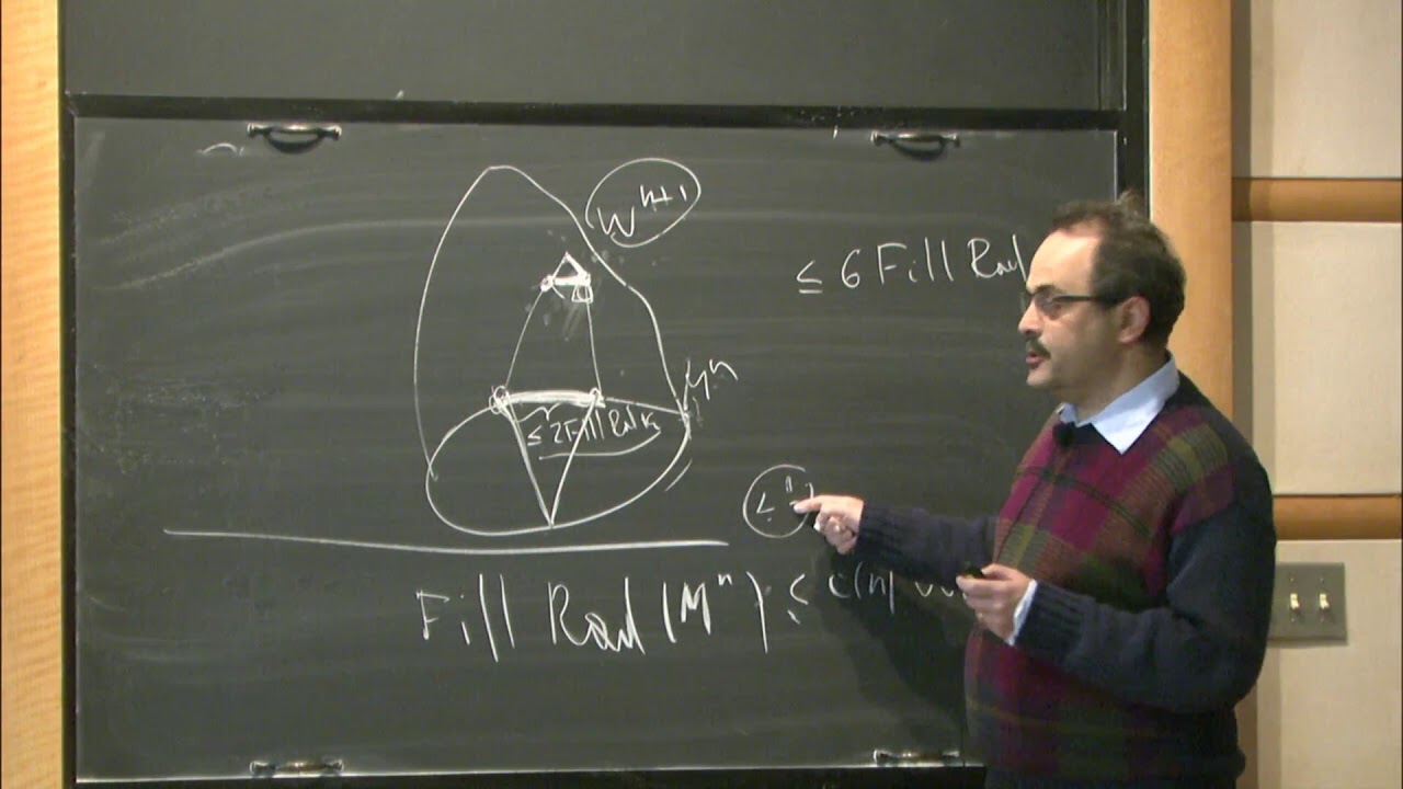 Nabutovsky Math Filling metric spaces - Alexander Nabutovsky - YouTube