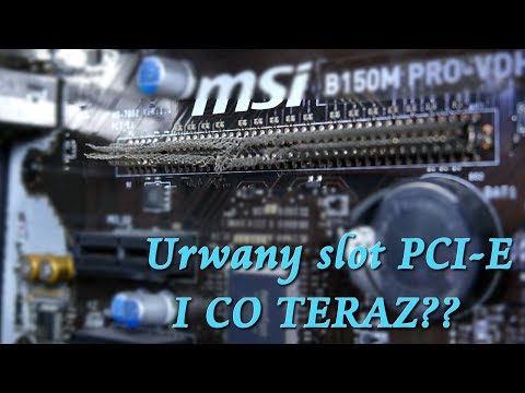 Czy DA SIĘ wymienić URWANY slot PCI-E? 🤔