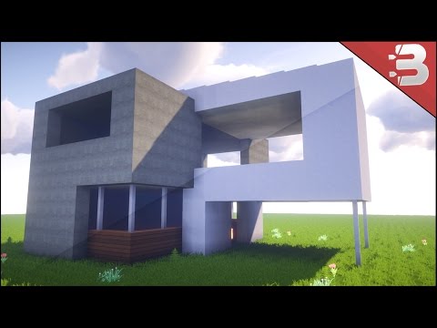 ✔ Minecraft: Modern Starter House - Best House Tutorial 2016