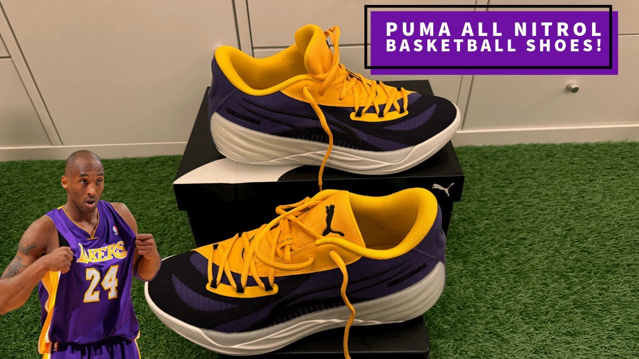 Puma All NITRO-Basketball Shoes Review - On Feet & Unboxing Video! (4K)
