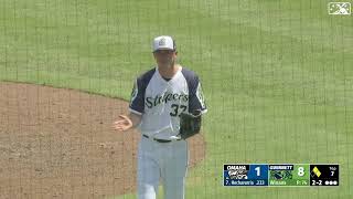 Stripers turn triple-play