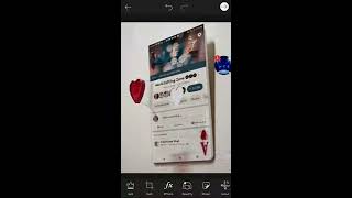 Facebook new type screenshot editing in picsart screenshot 4