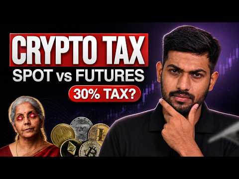 Crypto Tax In India Explained | Spot vs Futures Trading | Full Guide