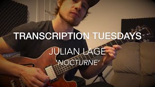 Video thumbnail of "Nocturne - Julian Lage (Josh Fuhrmeister cover)"
