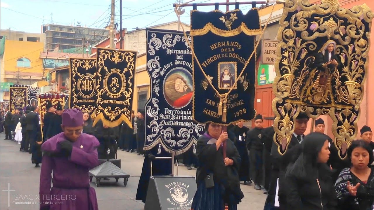Solemne cortejo procesional del primer Domingo de Cuaresma en Quetzaltenango 2026 