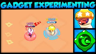 Doing Experiment With Sandy's New Gadget | Brawl Stars