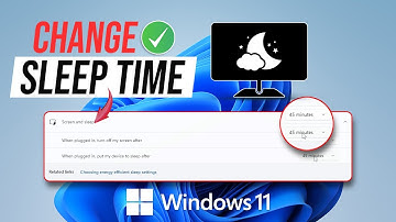 How to Change Sleep Time in Windows 11 | Sleep Settings on Windows 11 | Reset Windows 11 Sleep Time