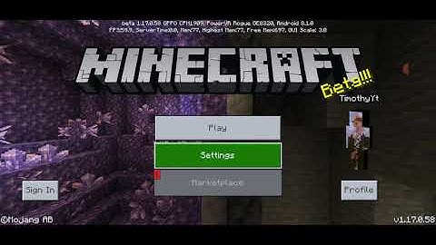Mcpe 1.17.0.58 (Darker Settings Ui Background)