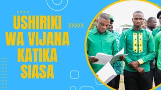 USHIRIKI WA VIJANA KWENYE MAJUKWAA YA KISIASA NA NAMNA INAVYOKUZA DEMOKRASIA  NCHINI