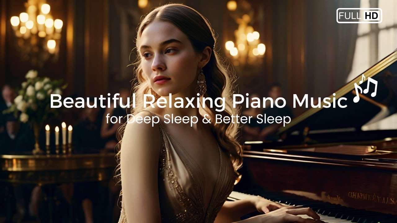 Calm Piano Music to Ease Your Mind & Soul 🎶 for Stress Relief and Deep ...