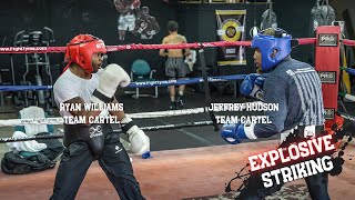16X National Champion Shows How To Close Distance With Pro Boxer!
