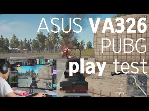 ASUS 32" FHD 144Hz VA326 PUBG PLAY TEST ASUS 32" FHD 144Hz VA326 PUBG PLAY TEST