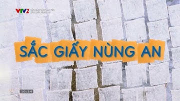 Sắc giấy Nùng An - Hồn cốt từ núi rừng Cao Bằng | Sắc màu các dân tộc | VTV