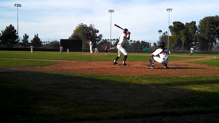 Joshua Sieglitz U of Arizona Prospect Camp At Bat