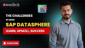 The Challenges of Using SAP Datasphere | ZaranTech