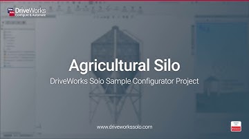 Agricultural Silo - DriveWorks Solo Sample Project