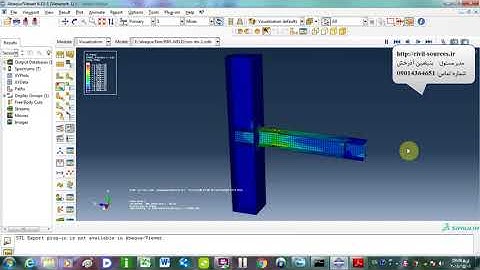 modeling steel connections with reduced beam sections under Cyclic loading in abaqus