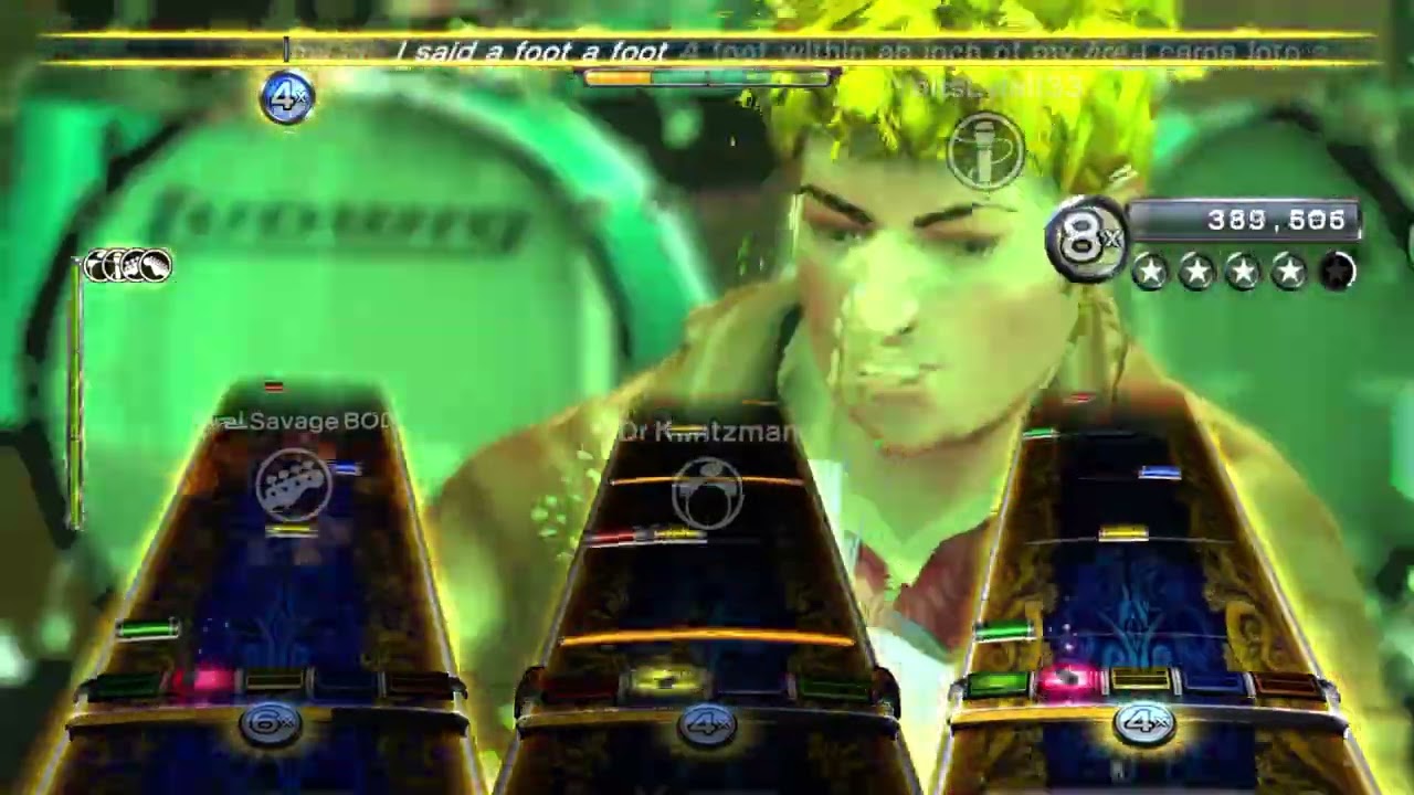 Avril Kedaver by Fake Shark-Real Zombie! Custom Full Band FC 