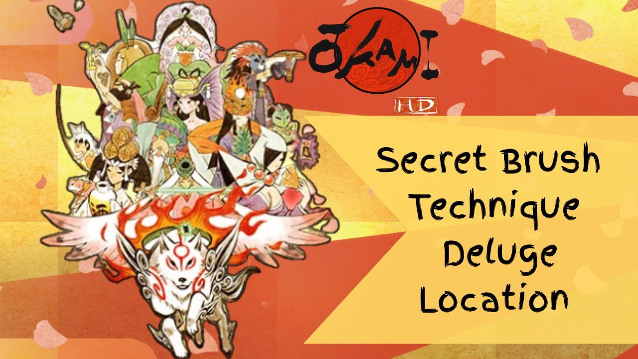 Okami -  Secret Brush Technique - Deluge Location