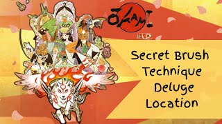 Okami -  Secret Brush Technique - Deluge Location