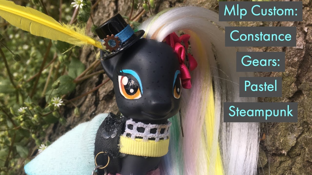 Mlp Custom: Constance Gears: Pastel Steampunk