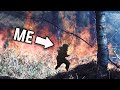 I get caught in a forest fire..