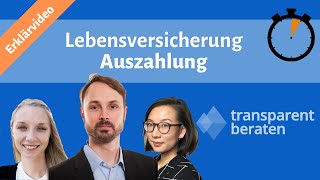 Lebensversicherung Auszahlung Youtube