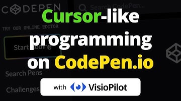 Cursor-like programming on CodePen.io - VisioPilot
