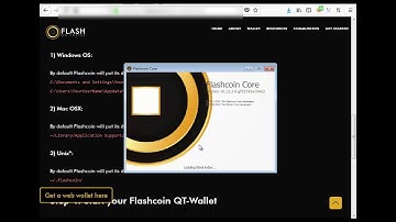 FLASH Desktop QT wallet - How to Setup Guide