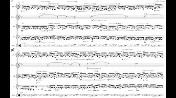 Vahid Jahandari - String Quartet (2018) [Score-Video]