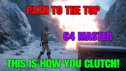 Uncharted 4 Multiplayer - PATH TO THE TOP - THIS IS HOW YOU CLUTCH A RANKED MATCH! - C4 MASTER!