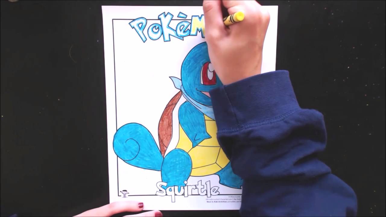 Free Printable Pokemon Coloring Pages Youtube