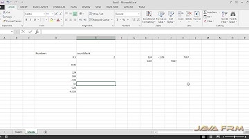 Microsoft Excel Tutorial - countblank Function | Excel 2013/2016/2019