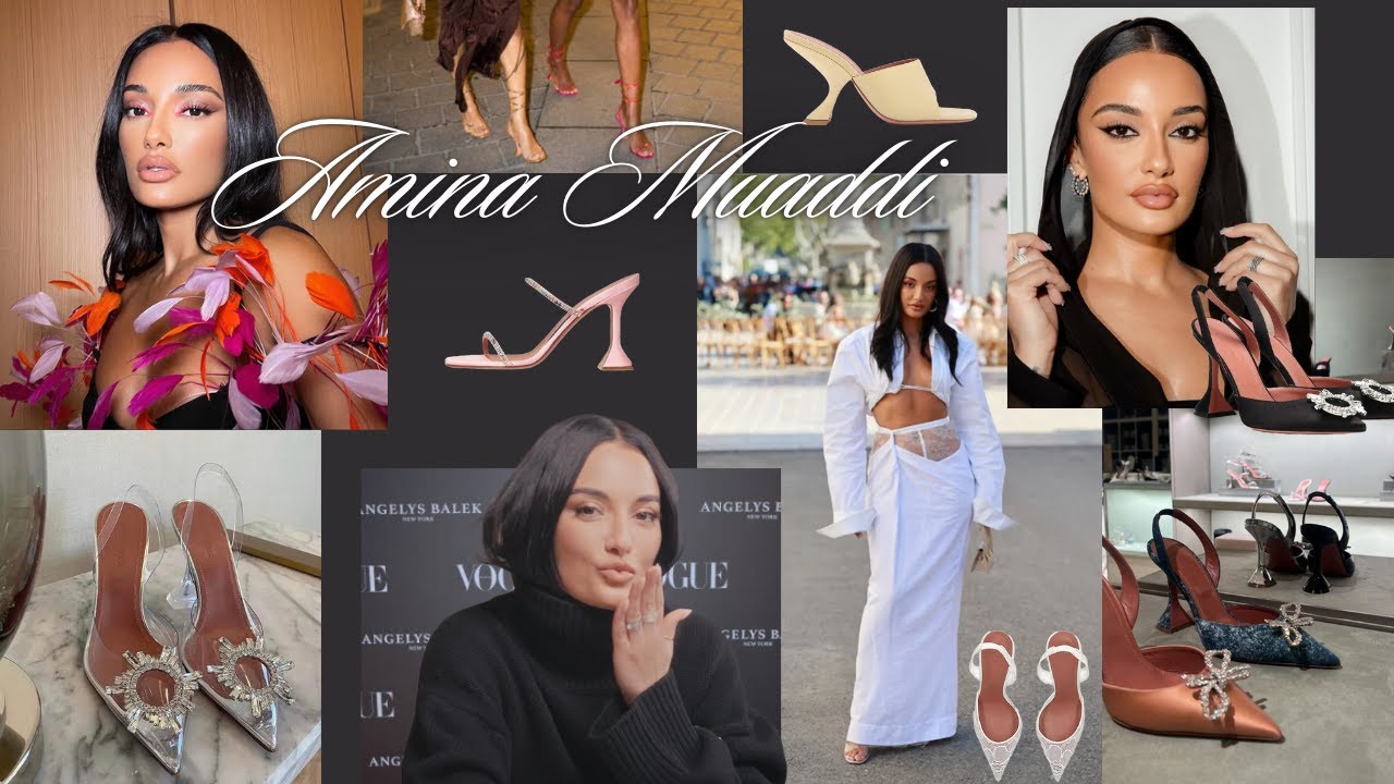 Comment Amina Muaddi a bâti une marque de luxe culte