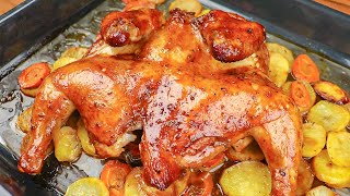 I won't roast chicken anymore! Very tasty and healthy chicken in the oven!