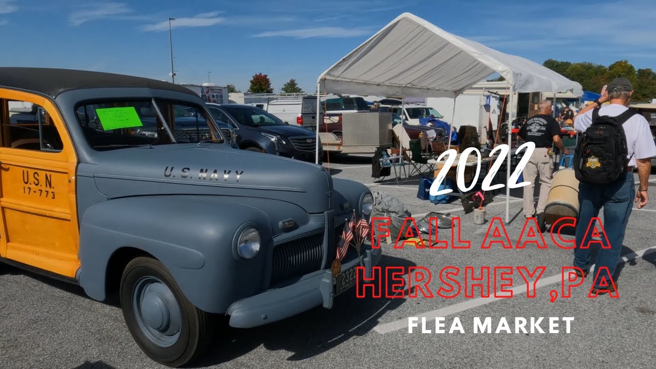 2022 Fall AACA Annual Flea Market, Hershey, PA YouTube