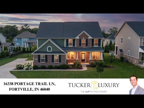 16338 Portage Trail Ln, Fortville, IN home video tour