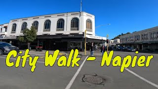 Walk the City: Napier, Hawkes Bay, New Zealand - May 2023